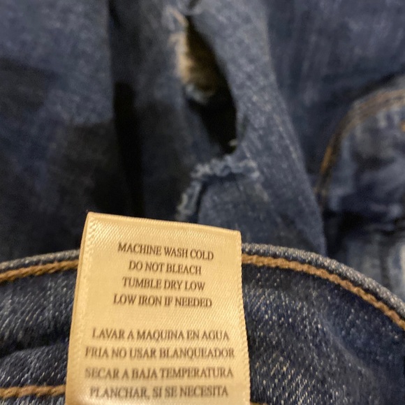 Sneak Peek Medium Distressed Hi Rise Cut-Off Jean Shorts - Picture 5 of 5